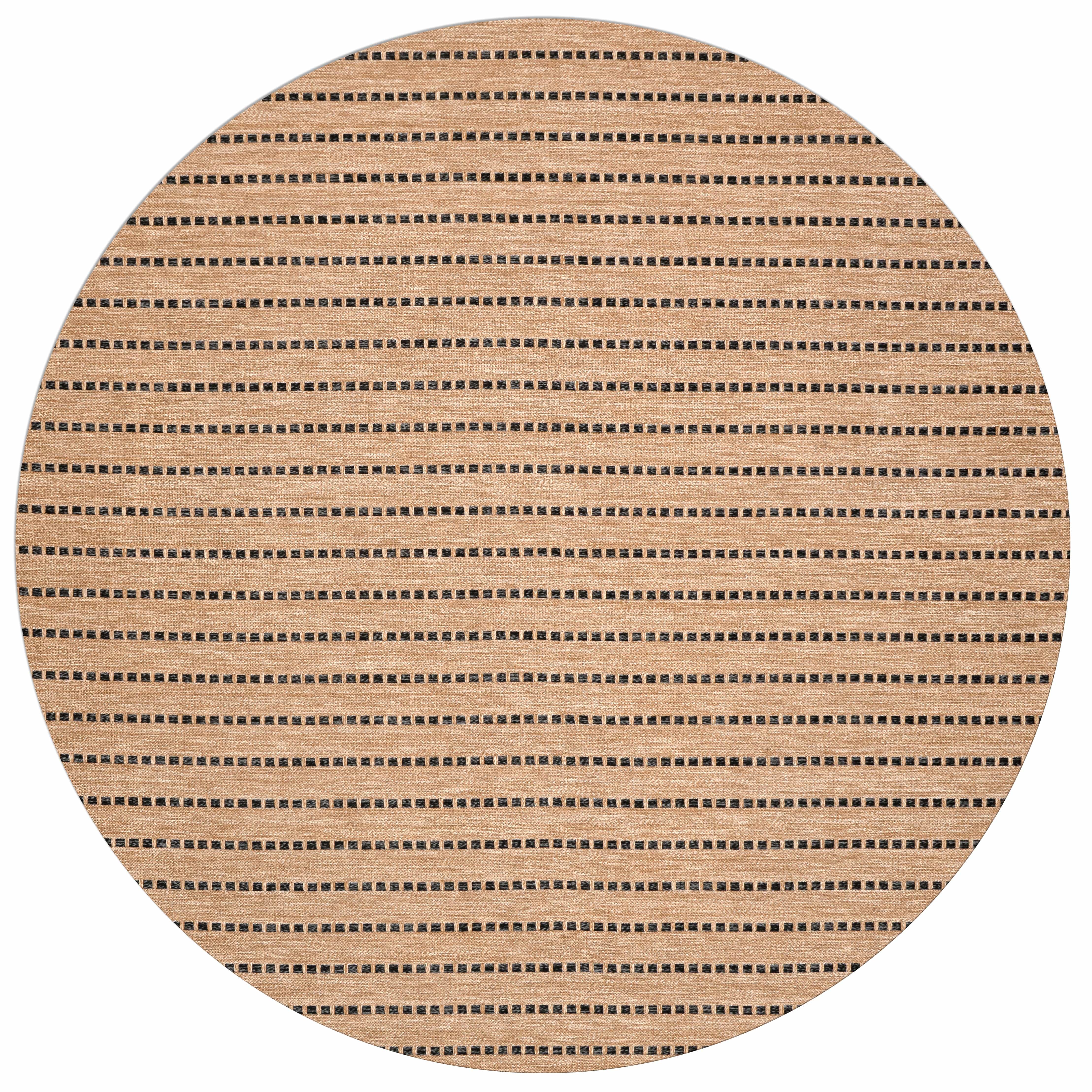 East Green Ottenby Dashed Stripe Outdoor Area Rug