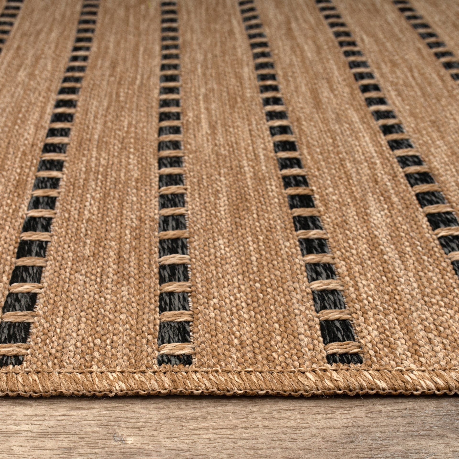 East Green Ottenby Dashed Stripe Outdoor Area Rug