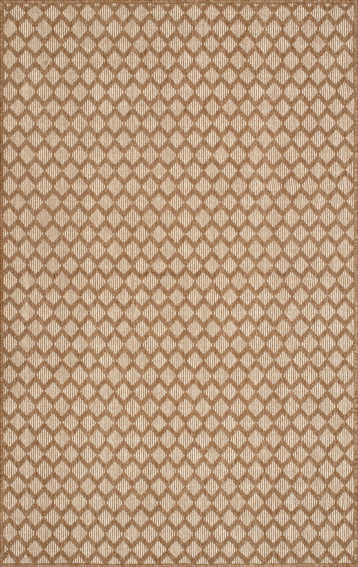 East Green Jovis Checkered Outdoor Area Rug