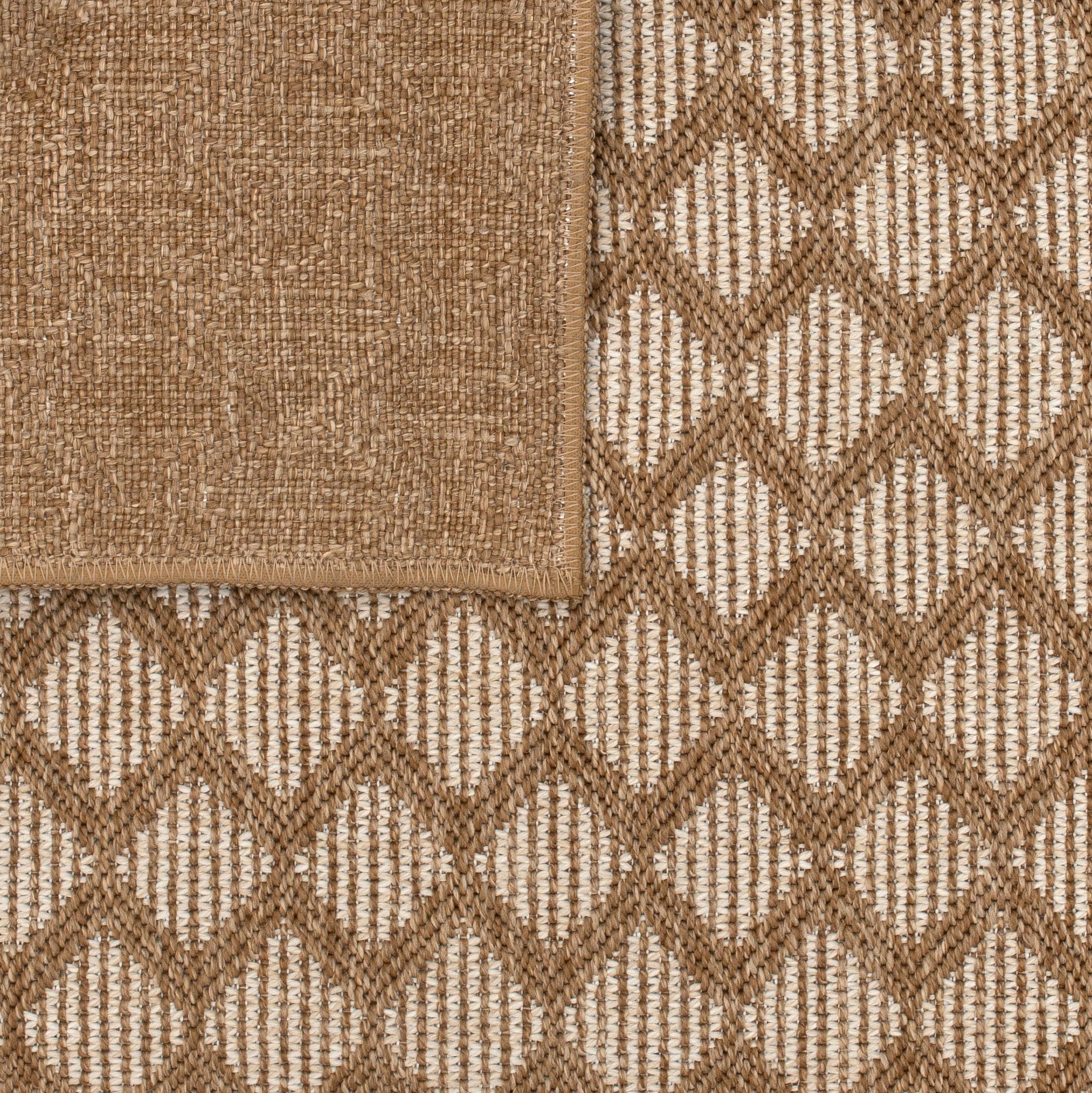 East Green Jovis Checkered Outdoor Area Rug