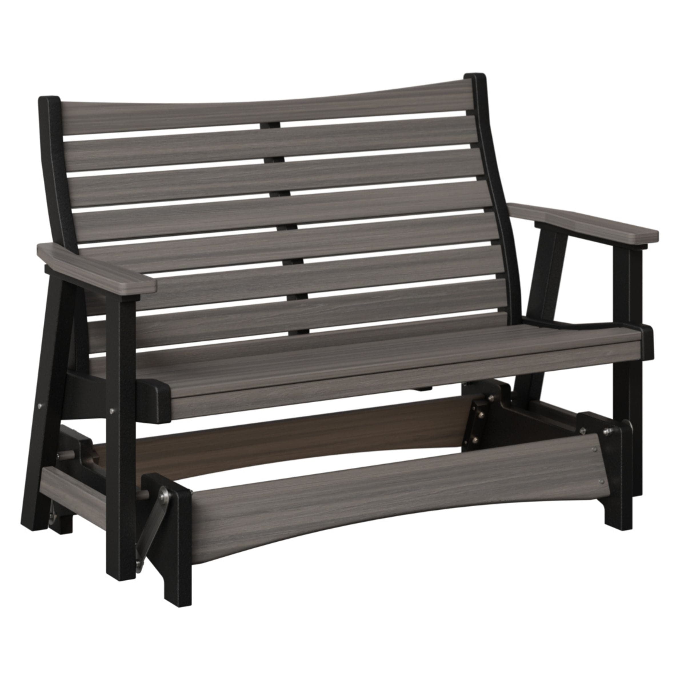 Berlin Gardens Bristol Poly Lumber Double Glider
