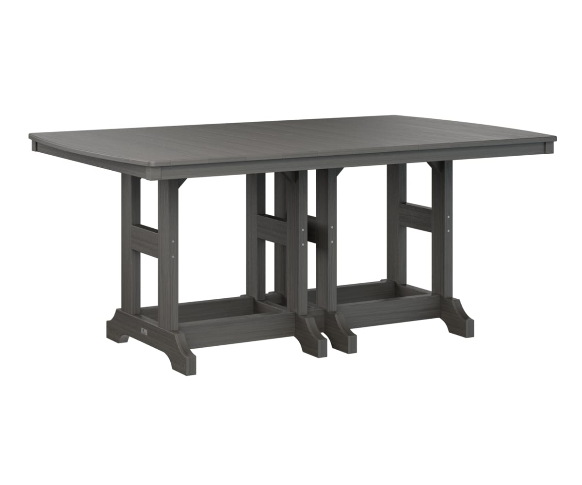 Berlin Gardens Classic Rectangular Poly Table & Bench Dining Set