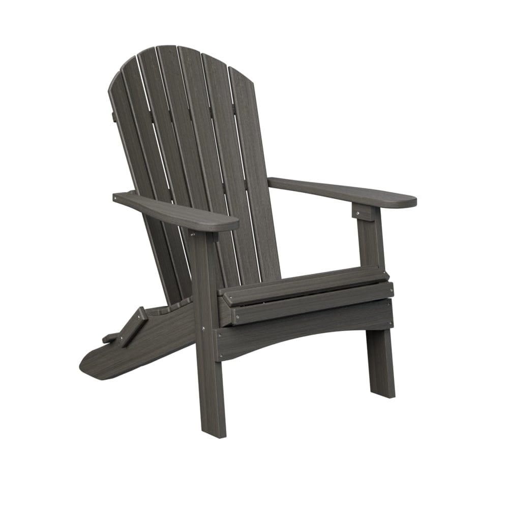 Berlin Gardens Comfo Back Poly Lumber Folding Adirondack Chair