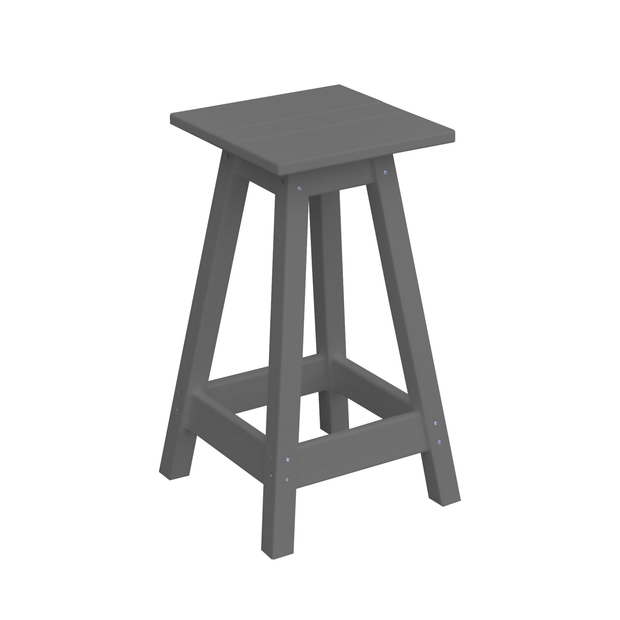 Keystone Amish Co. Square Poly Counter Stool
