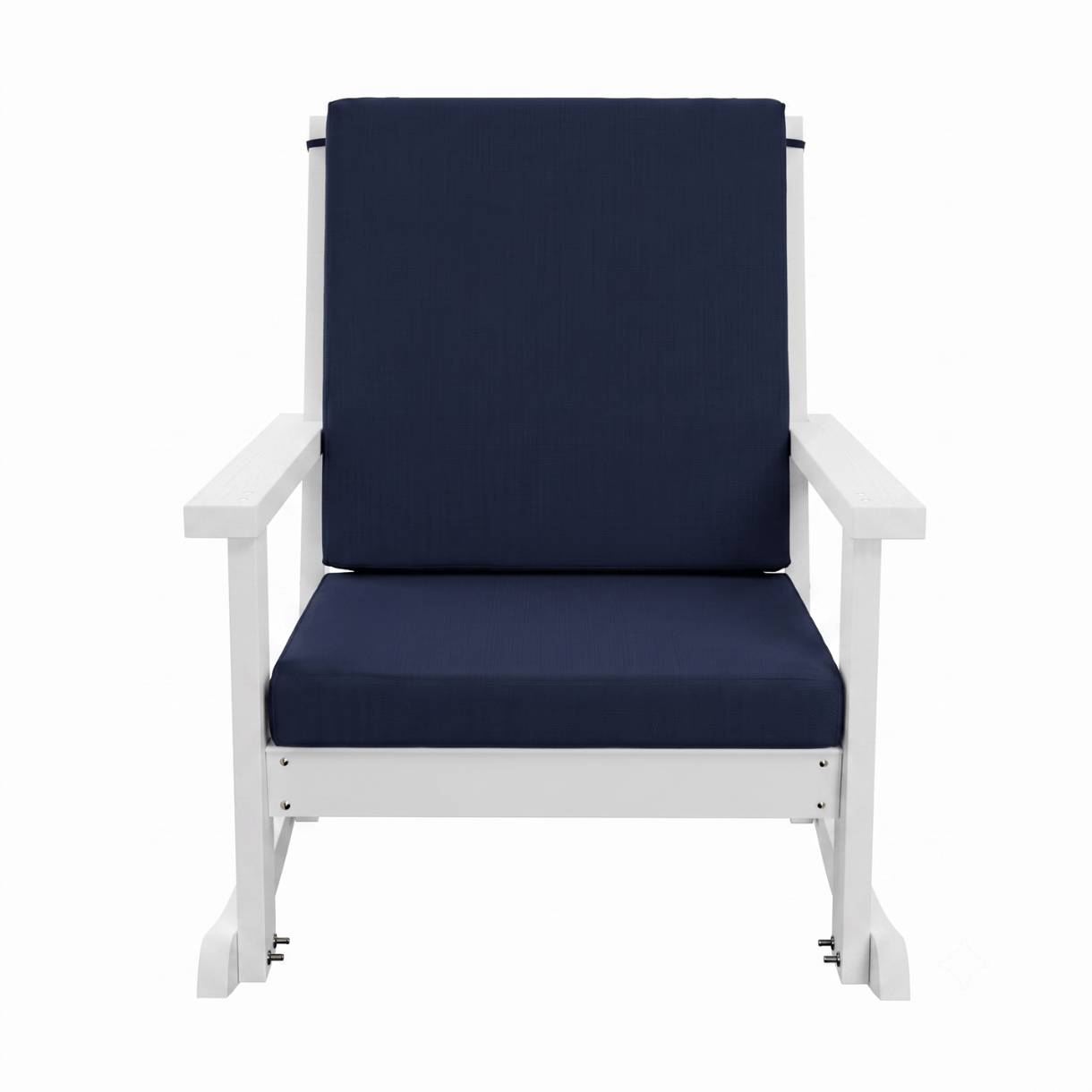 Amish Casual Deep Seated Outdoor Rocking Chair with Cushion