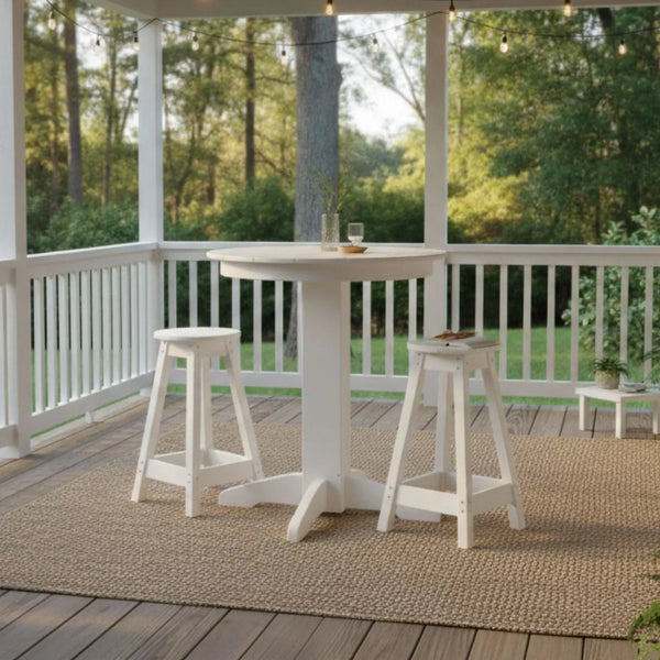 Keystone Amish Co. Poly Composite Sierra Counter-Height Barstool Set