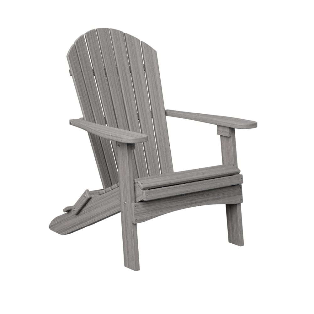Berlin Gardens Comfo Back Poly Lumber Folding Adirondack Chair