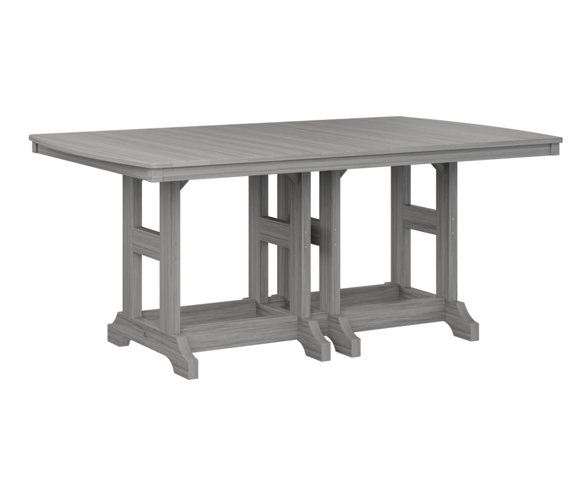 Berlin Gardens Classic Rectangular Poly Table & Bench Dining Set