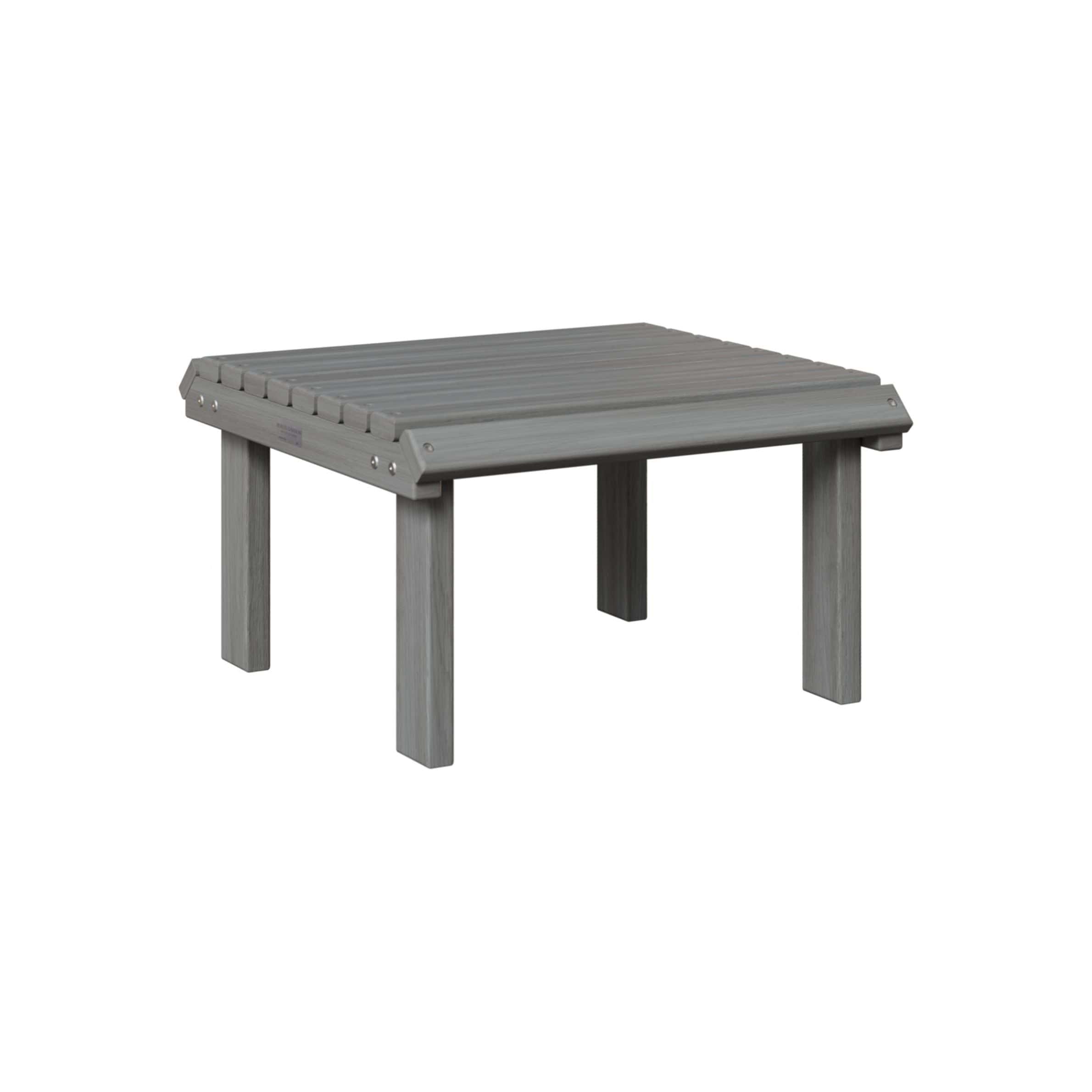 Berlin Gardens Poly Lumber Stationary Footstool