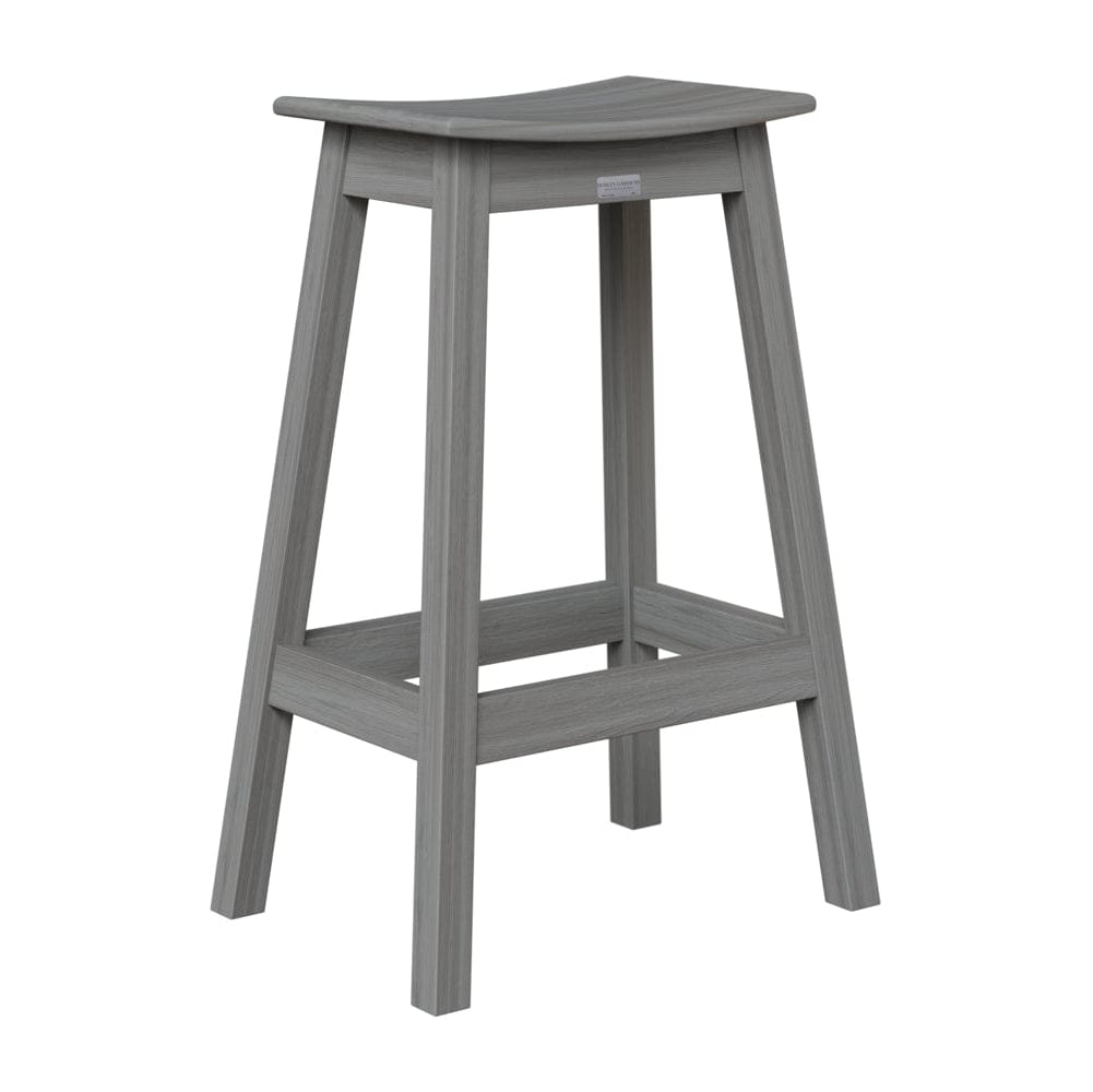 Berlin Gardens Saddle Poly Lumber Bar Stool