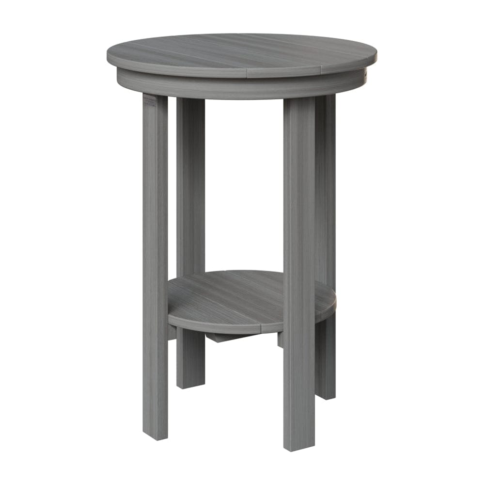 Berlin Gardens Poly Lumber Round End Counter Table