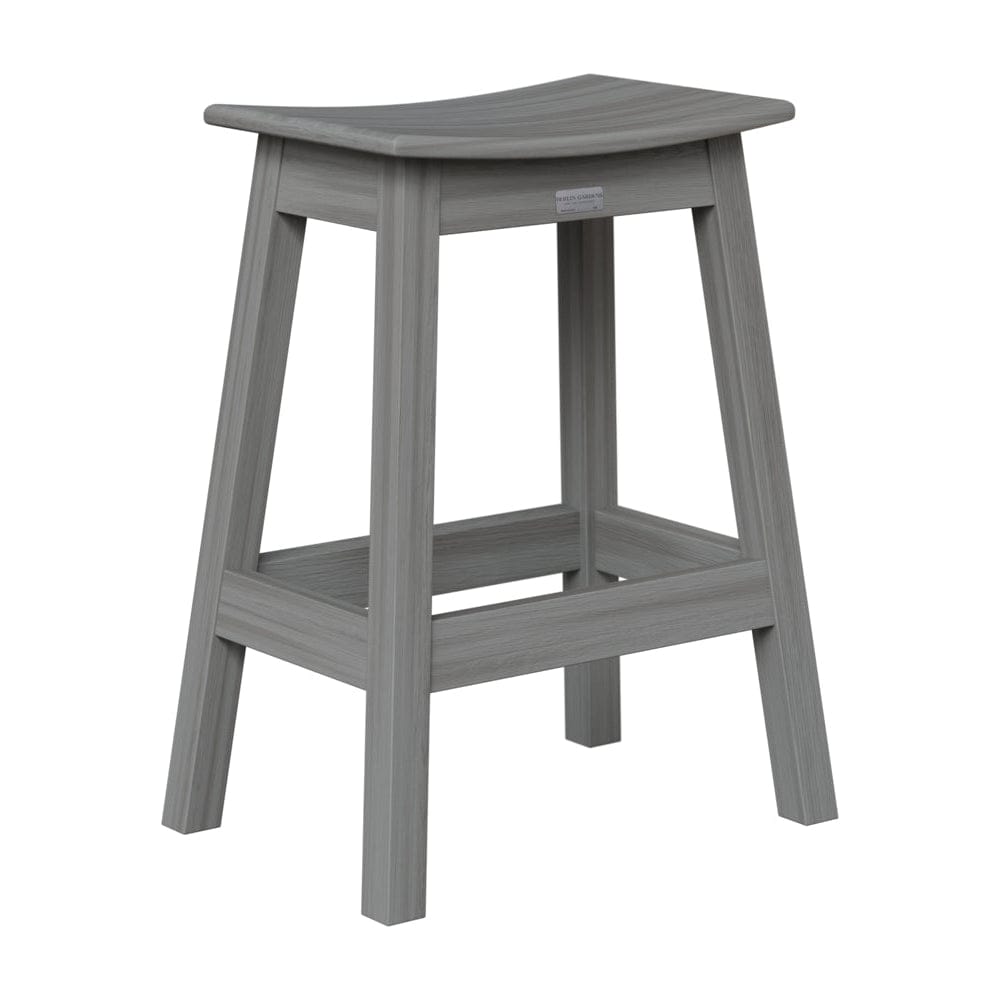 Berlin Gardens Saddle Poly Lumber Counter Stool