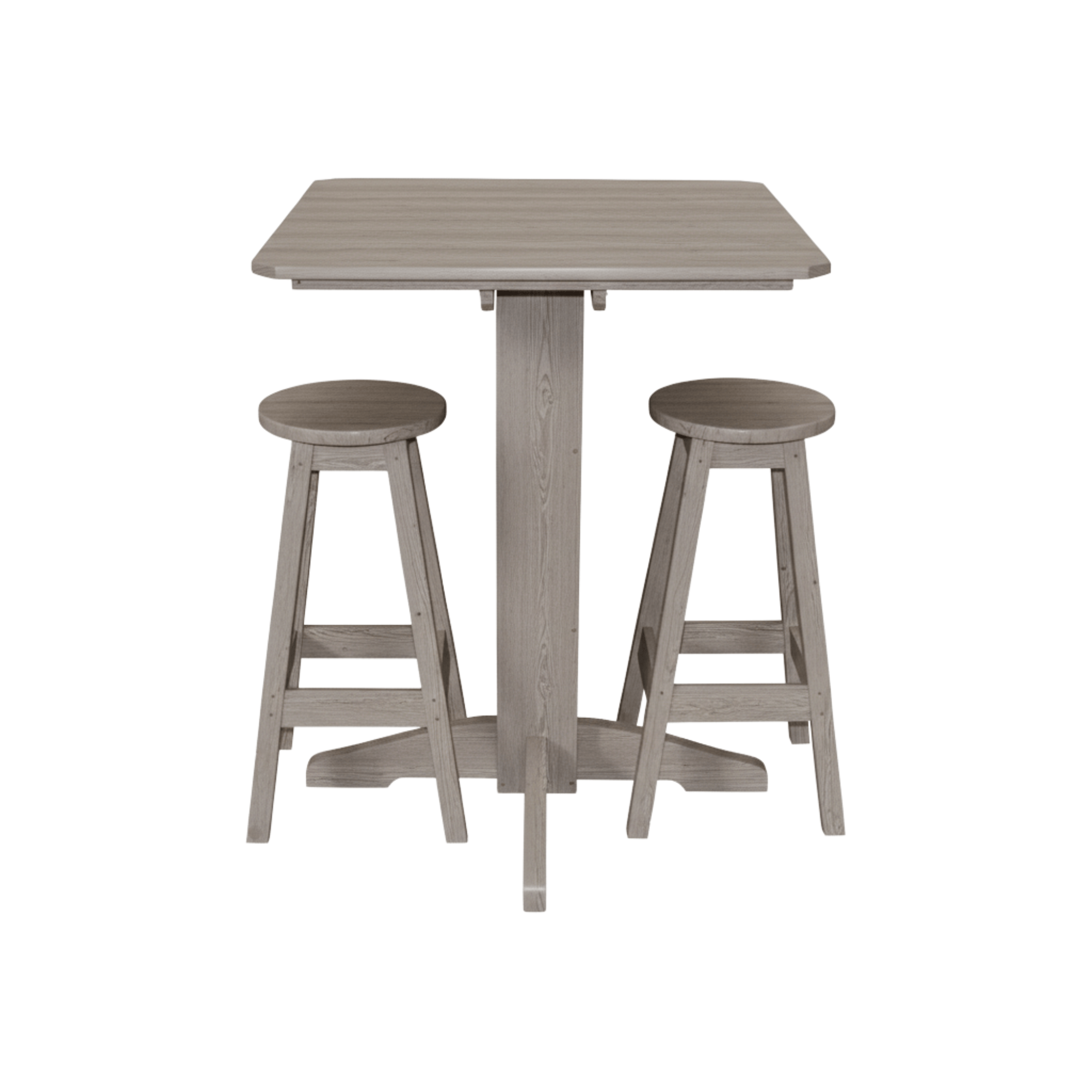 Keystone Amish Co. Sierra 3-Piece Poly Outdoor Bar Set