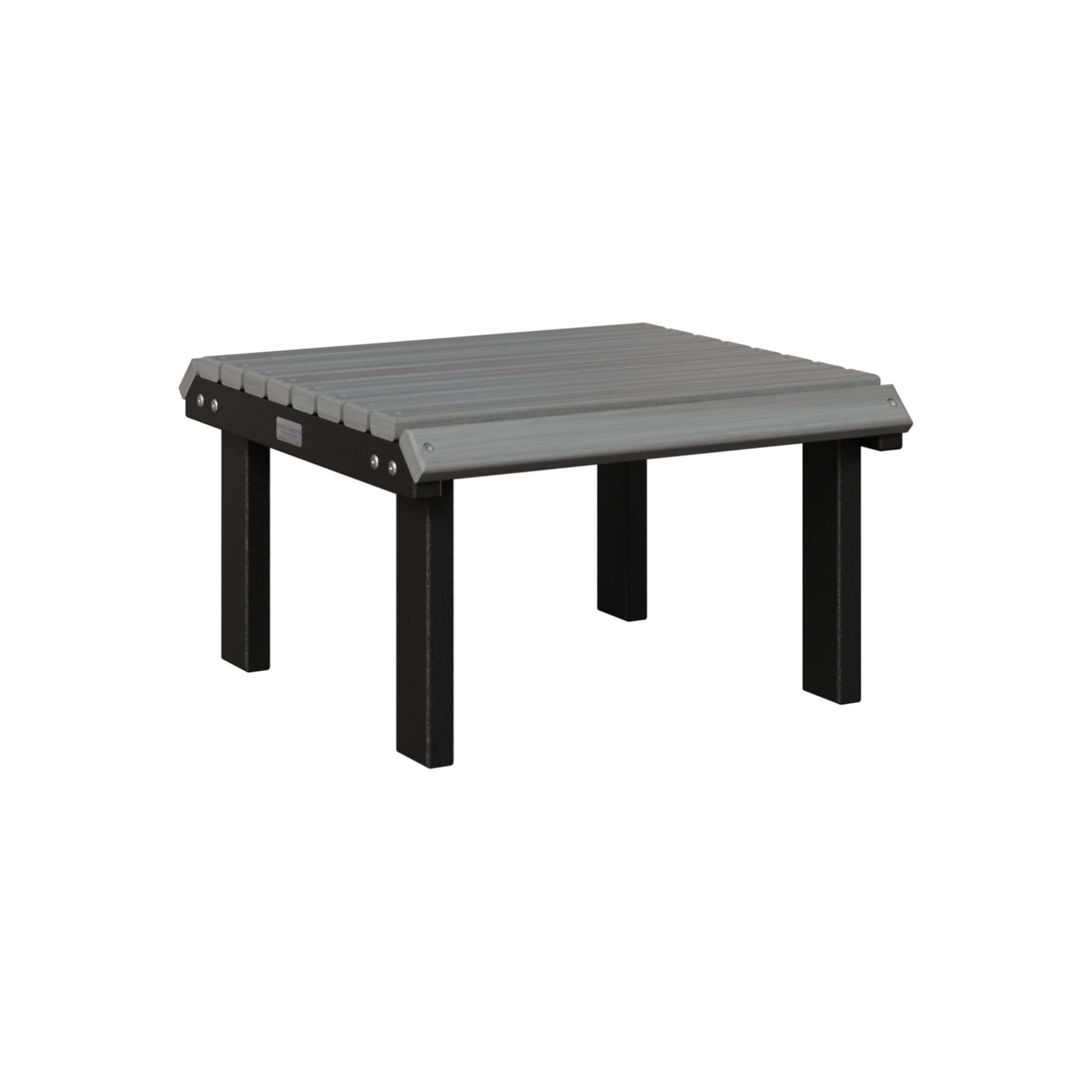 Berlin Gardens Poly Lumber Stationary Footstool