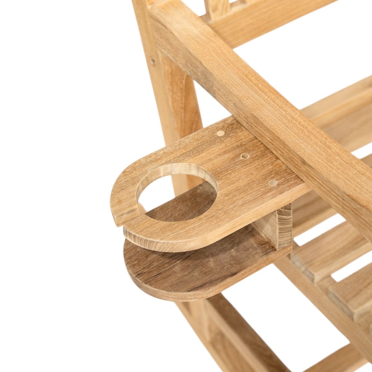 East Green Grade-A Teak Cupholder