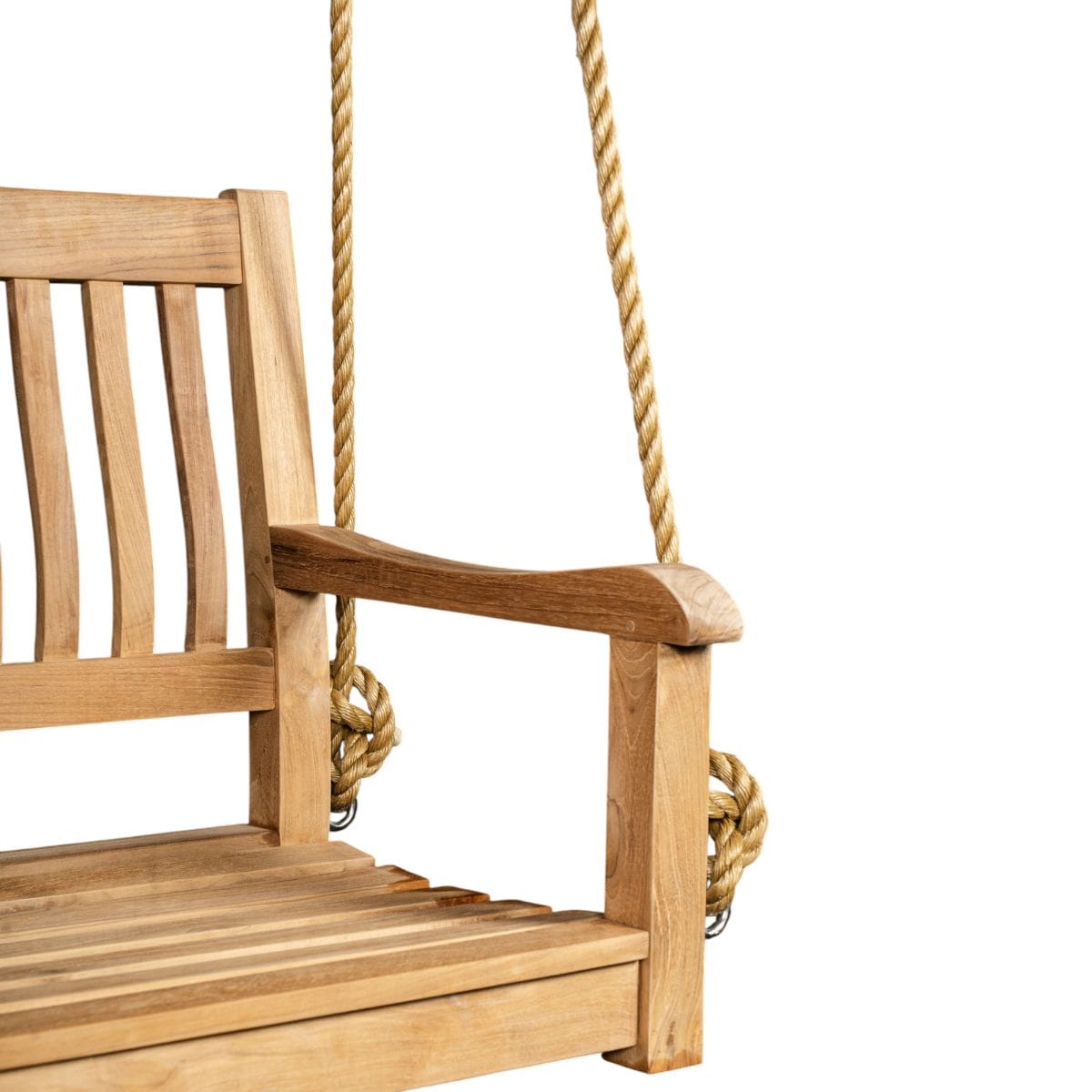 East Green Fairmont Grade-A Teak Porch Swing