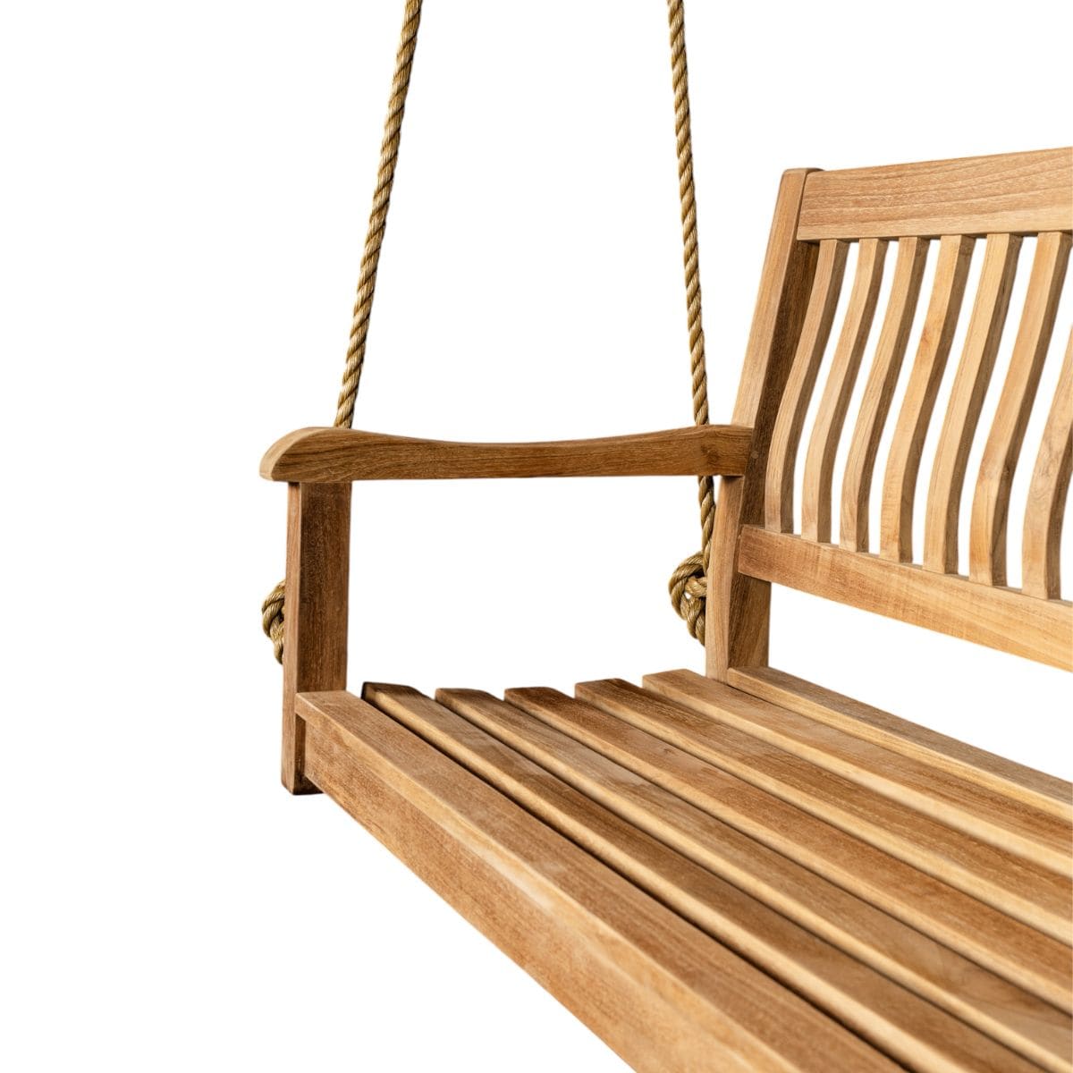 East Green Fairmont Grade-A Teak Porch Swing