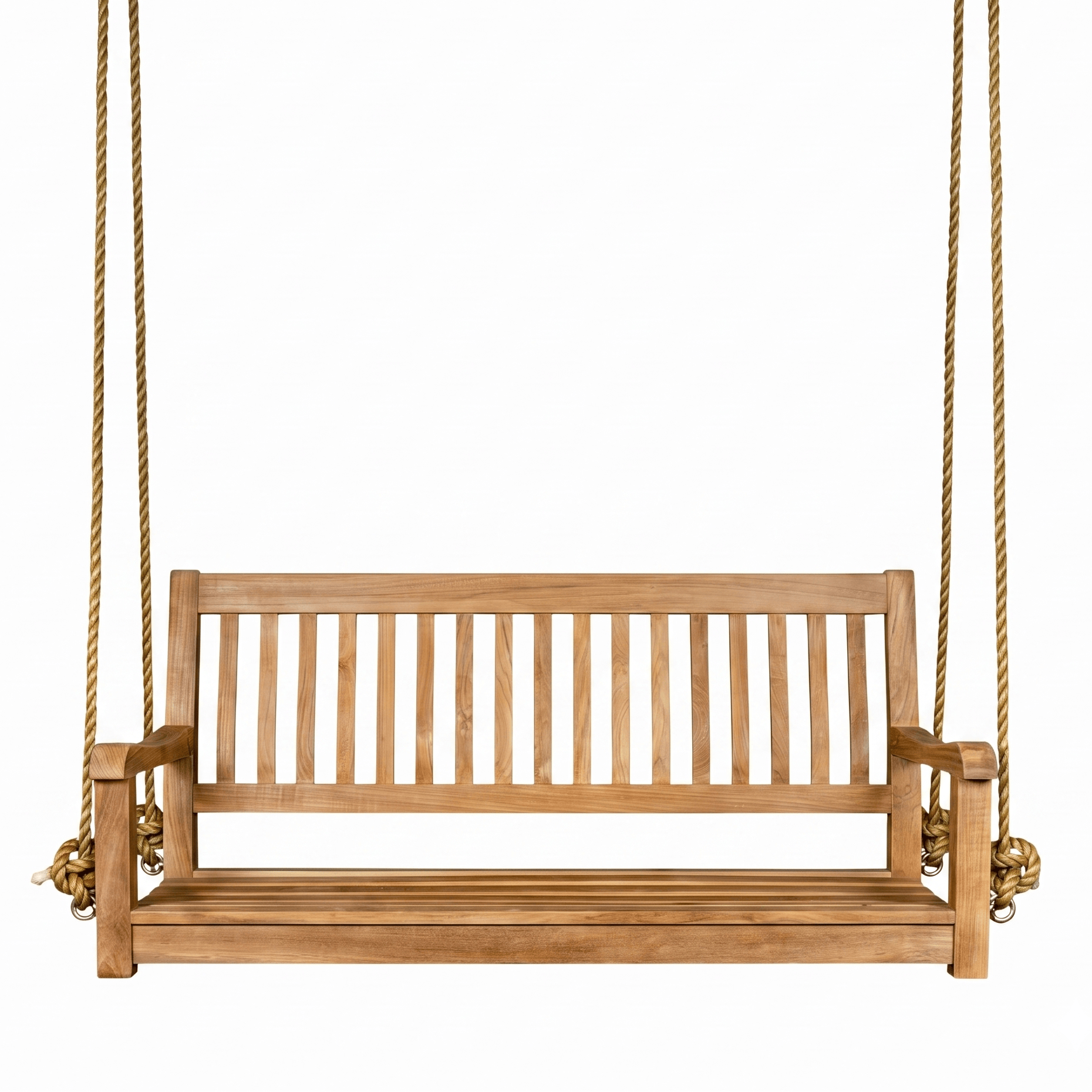 East Green Fairmont Grade-A Teak Porch Swing