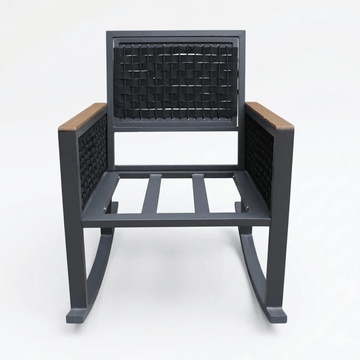 East Green Linden Rocking Chair Conversation Set