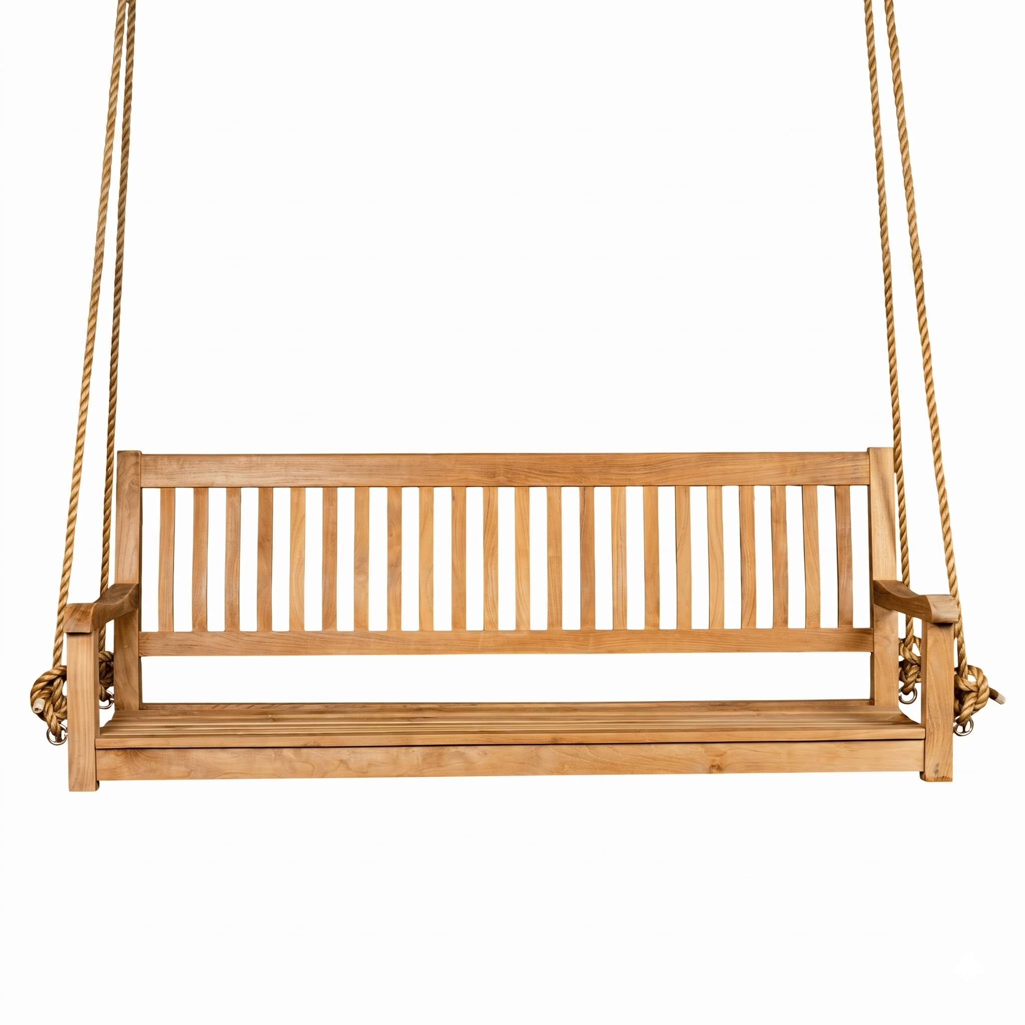 East Green Fairmont Grade-A Teak Porch Swing