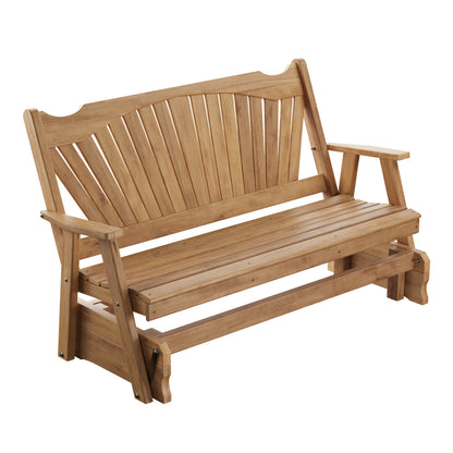 Keystone Amish Co. Sunburst Red Cedar Porch Glider