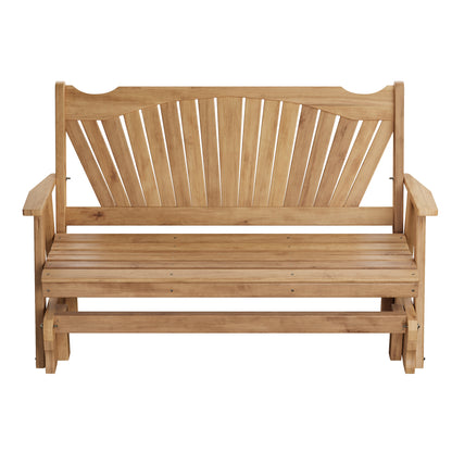 Keystone Amish Co. Sunburst Red Cedar Porch Glider