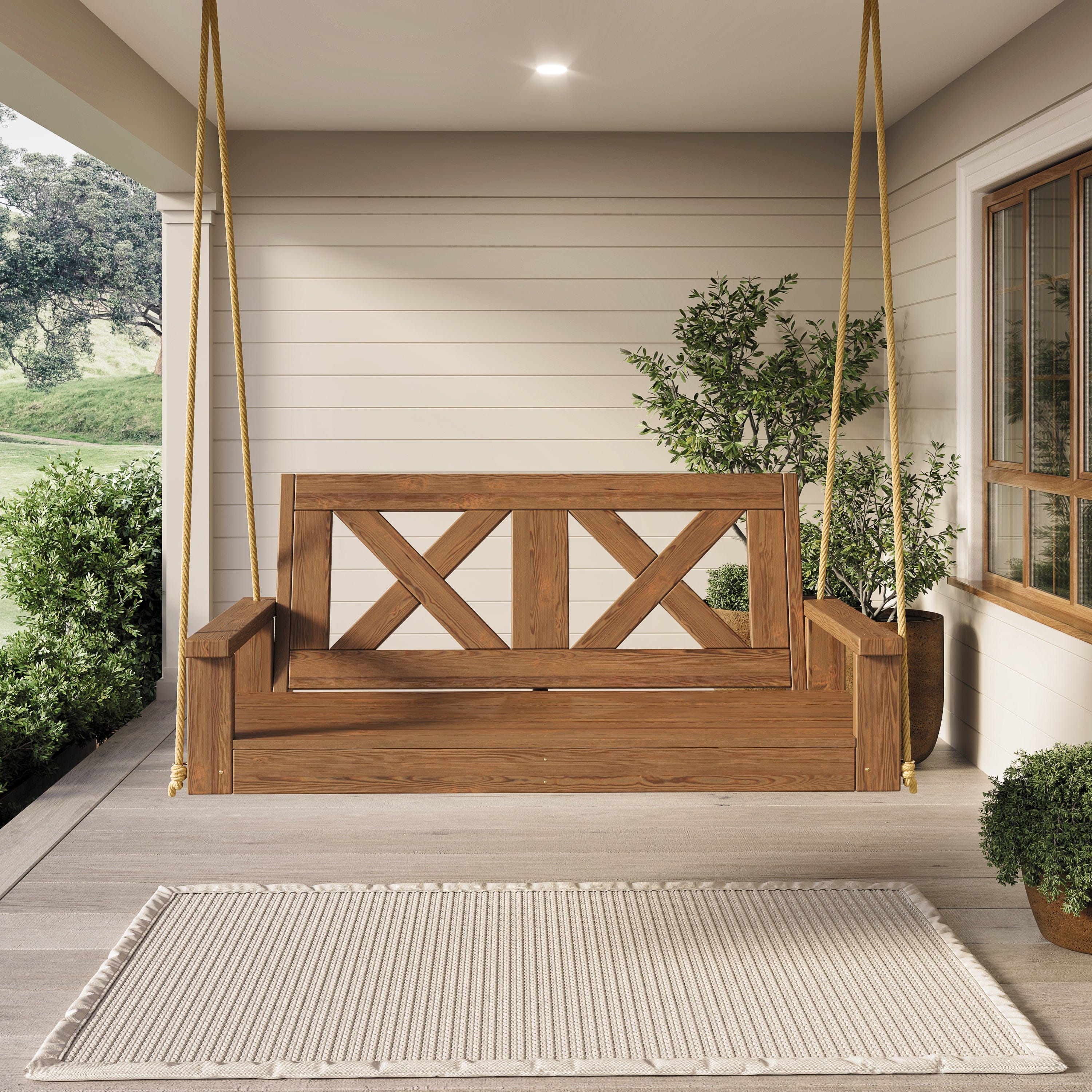 Porchgate Farmhouse Upgrade to Pressure Treated Pine