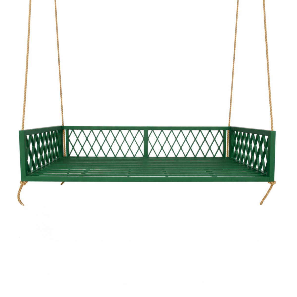 East Green Florence Aluminum Porch Swing Bed