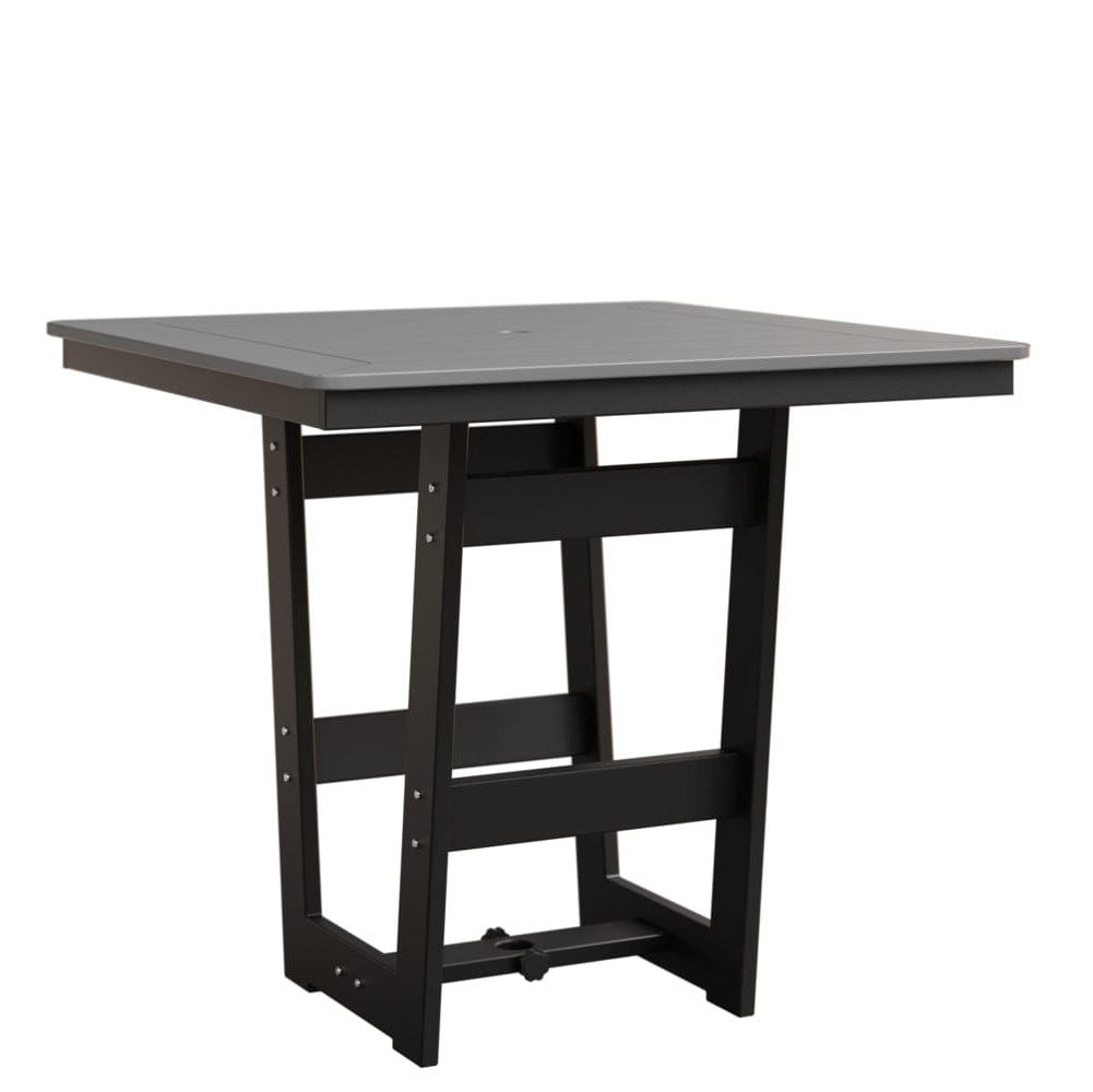 Berlin Gardens Hudson 40" Outdoor Poly Lumber Square Bar Table