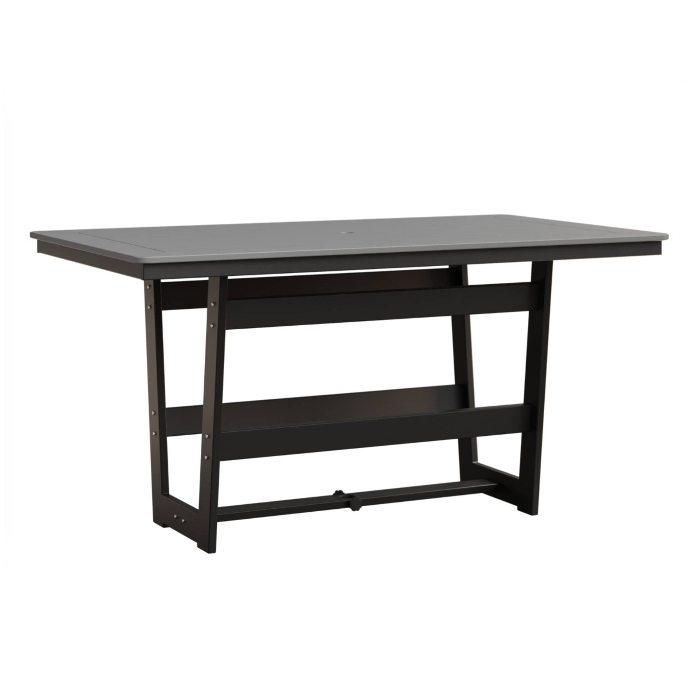 Berlin Gardens Hudson 70" Outdoor Poly Lumber Rectangular Counter Height Table