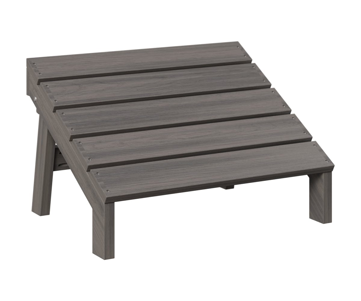 Berlin Gardens Mayhew Mayhew Outdoor Poly Lumber Adirondack Folding Footstool