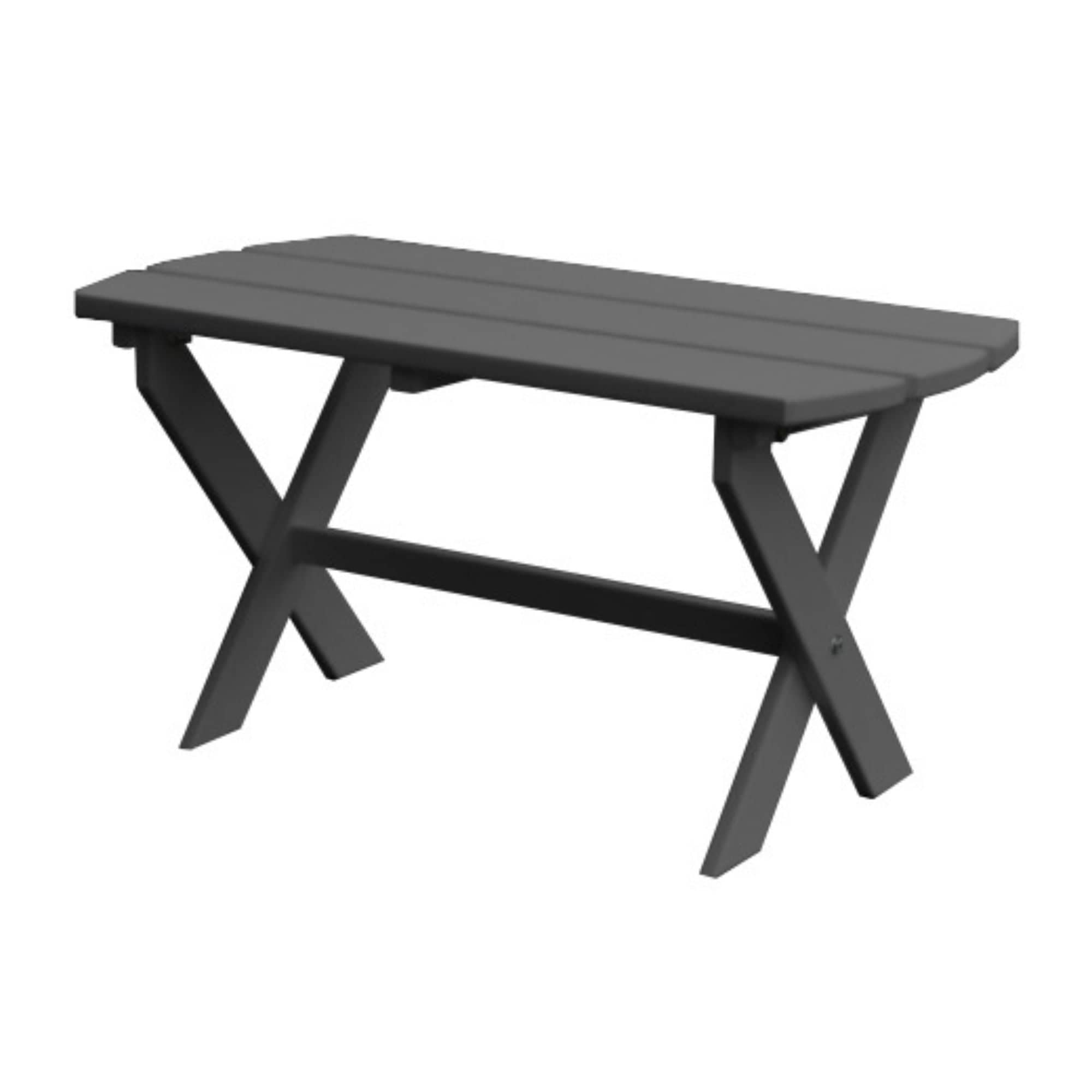 Keystone Amish Co. Poly Folding Oval Coffee Table