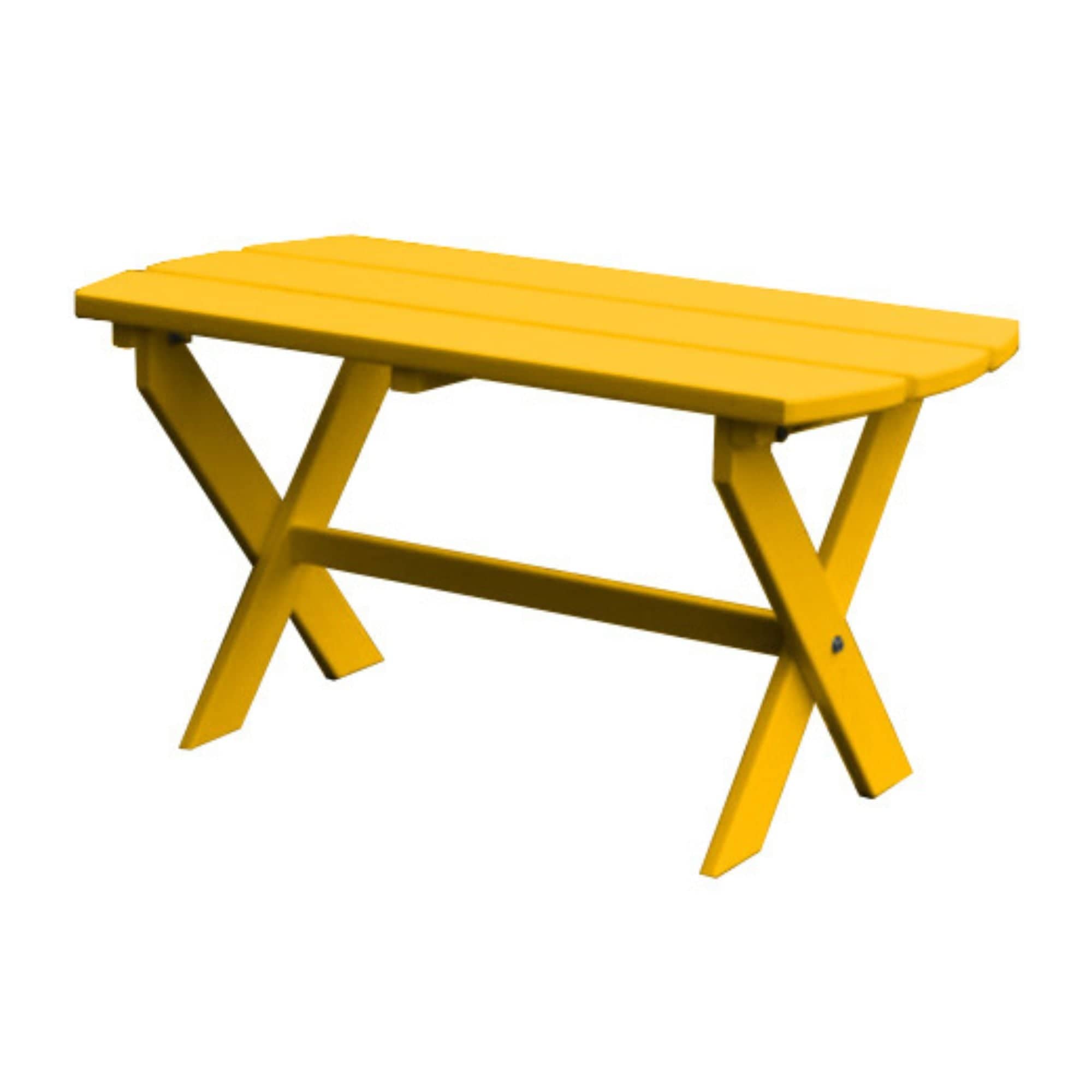 Keystone Amish Co. Poly Folding Oval Coffee Table