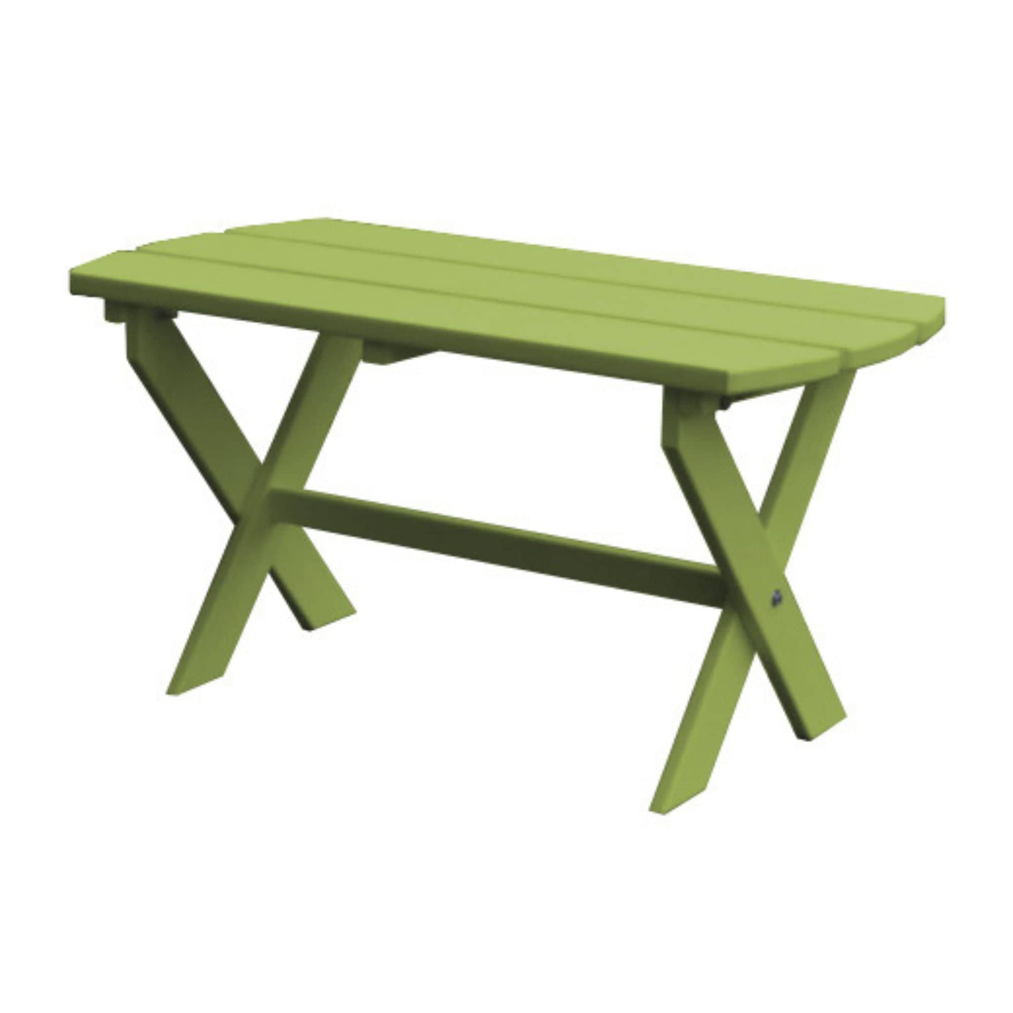 Keystone Amish Co. Poly Folding Oval Coffee Table