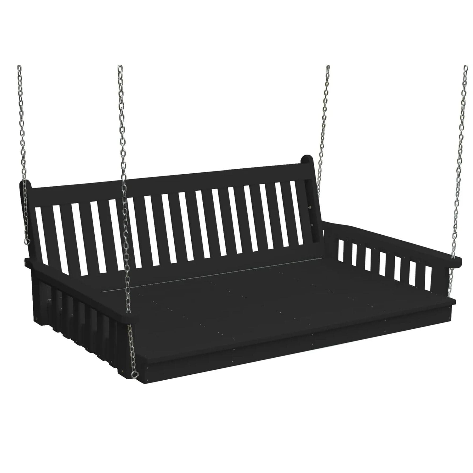 Keystone Amish Co. Franklin Recycled Plastic Swing Bed