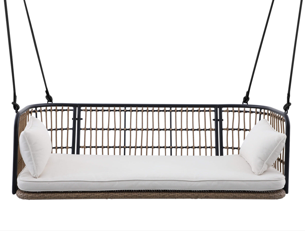 East Green Remy Porch Swing with Cushion