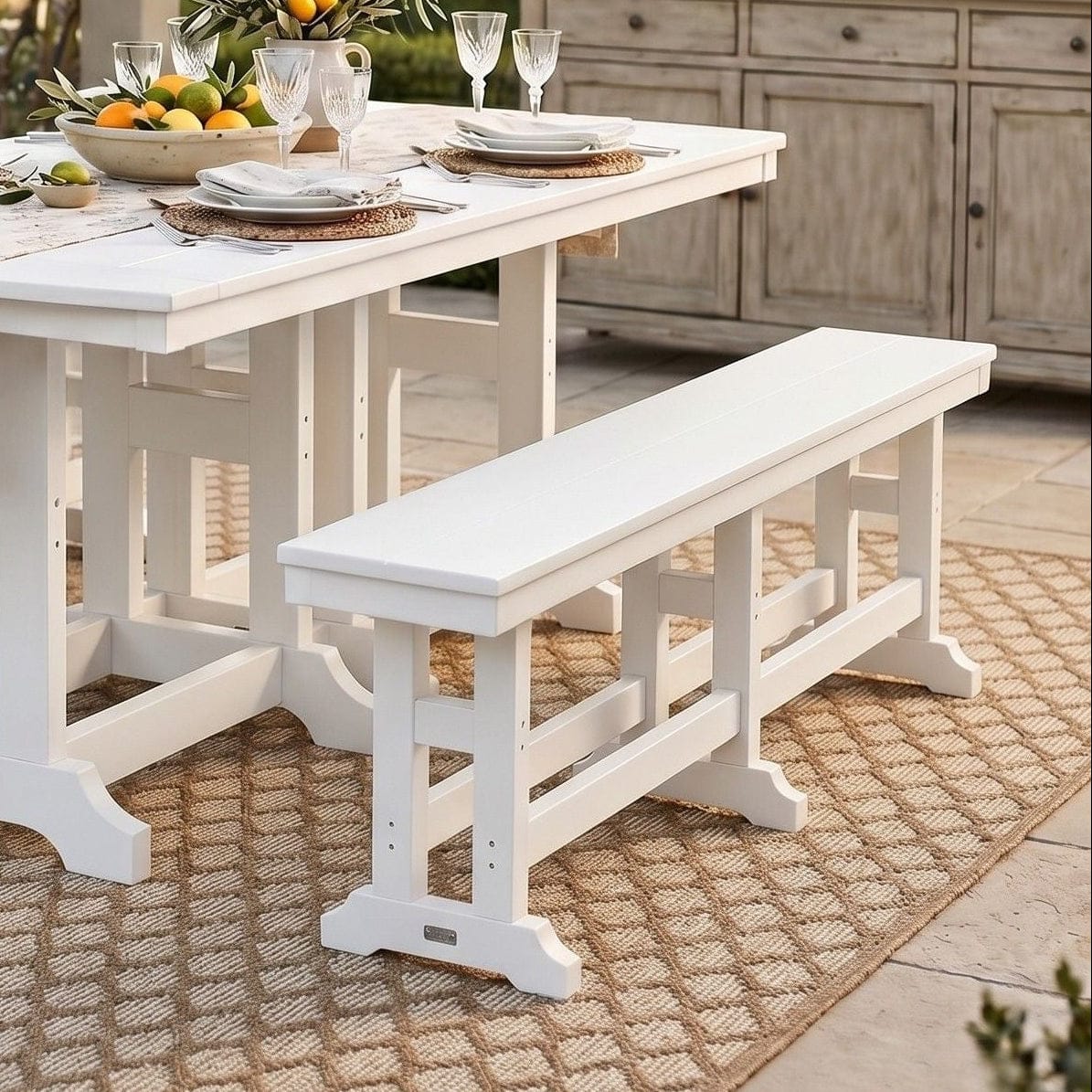 Berlin Gardens Garden Classic Poly Lumber Bench