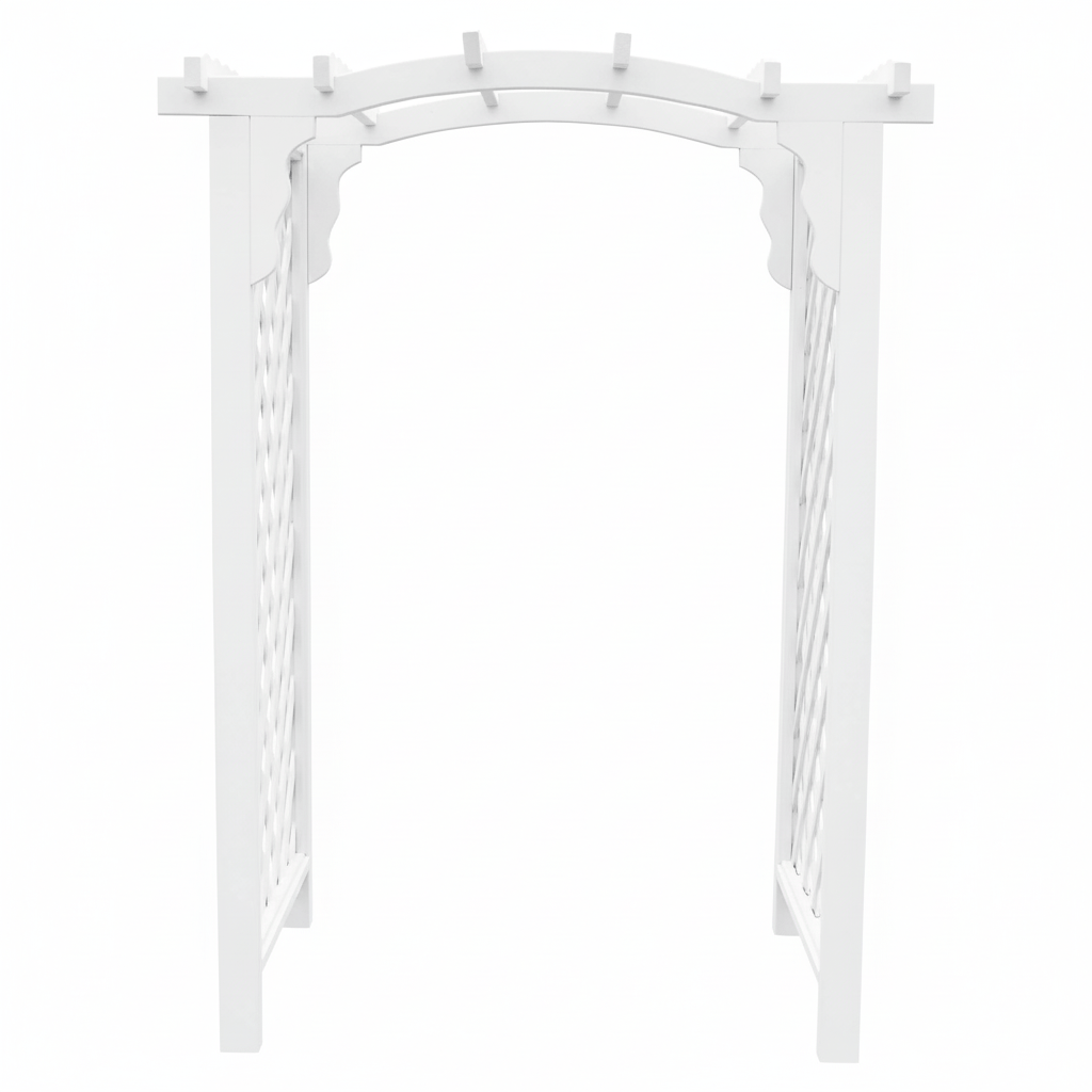 Heritage Lawncraft Newberry Cedar Garden Arbor