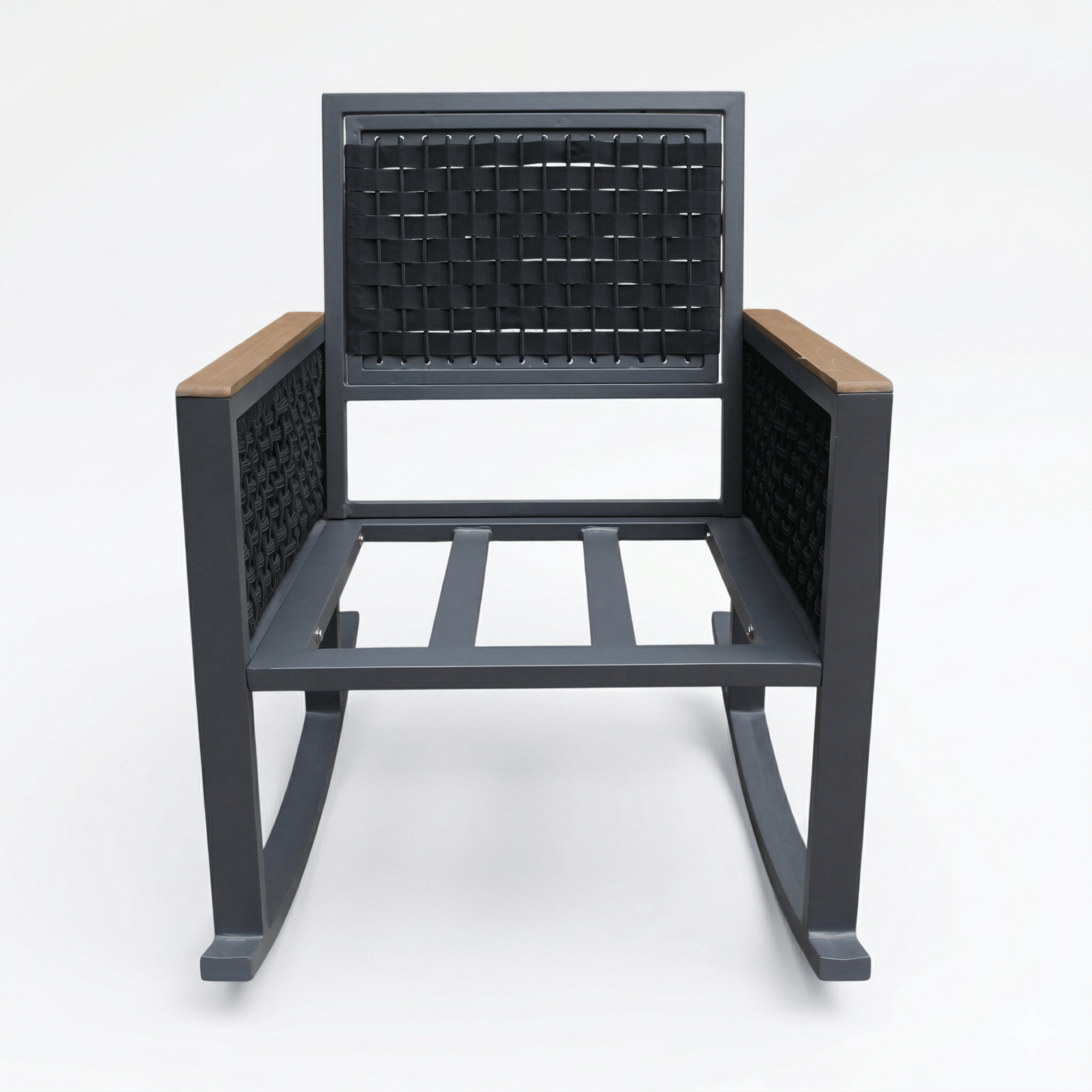 East Green Linden Rocking Chair Conversation Set