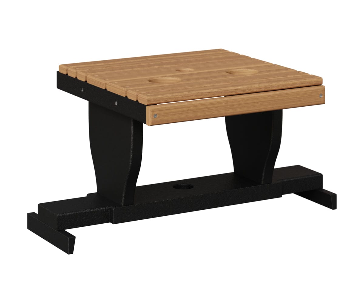 Berlin Gardens Outdoor Poly Lumber Gliding Settee Table