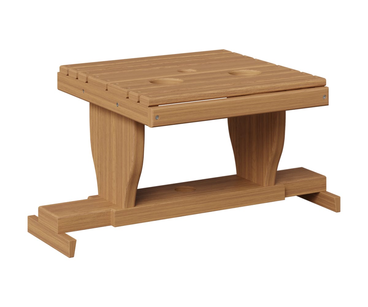 Berlin Gardens Outdoor Poly Lumber Gliding Settee Table