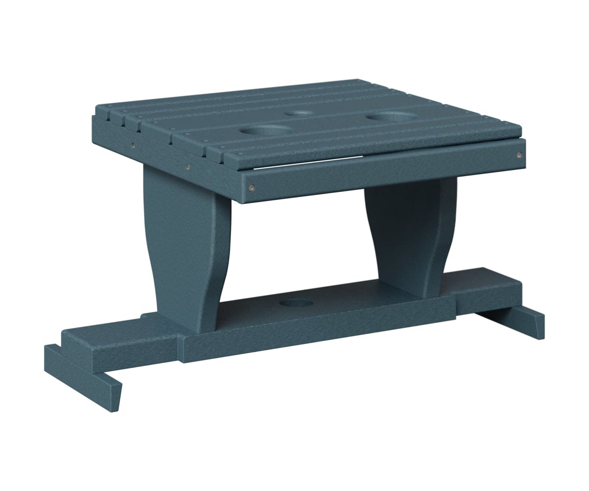 Berlin Gardens Outdoor Poly Lumber Gliding Settee Table