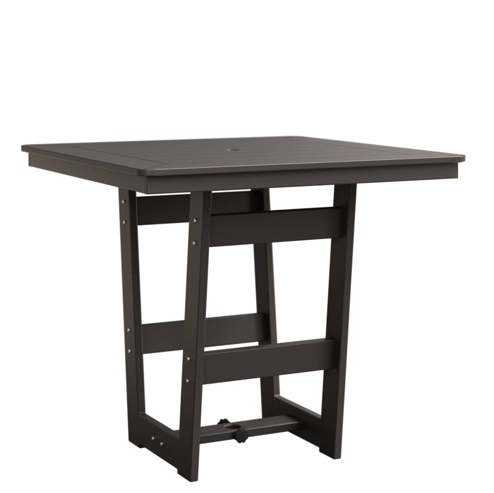 Berlin Gardens Hudson 40" Outdoor Poly Lumber Square Bar Table