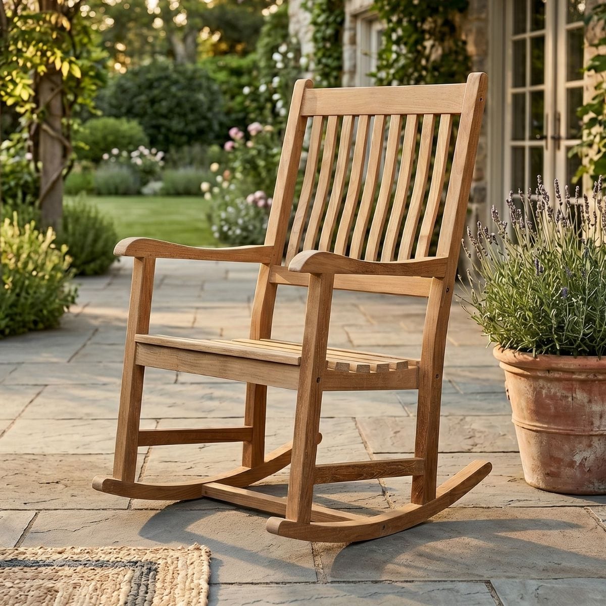 East Green Grayton Grade-A Teak Rocking Chair
