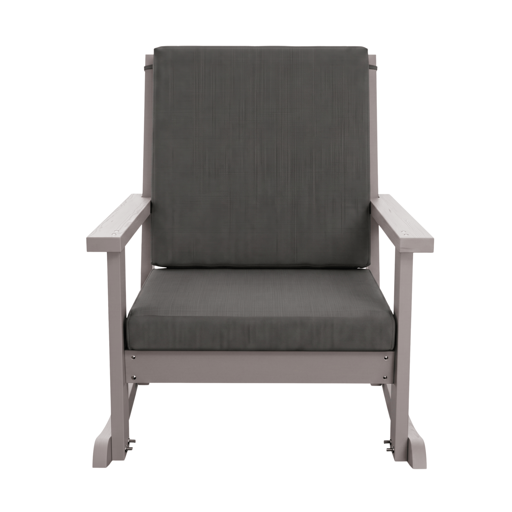 Amish Casual Deep Seated Outdoor Rocking Chair with Cushion
