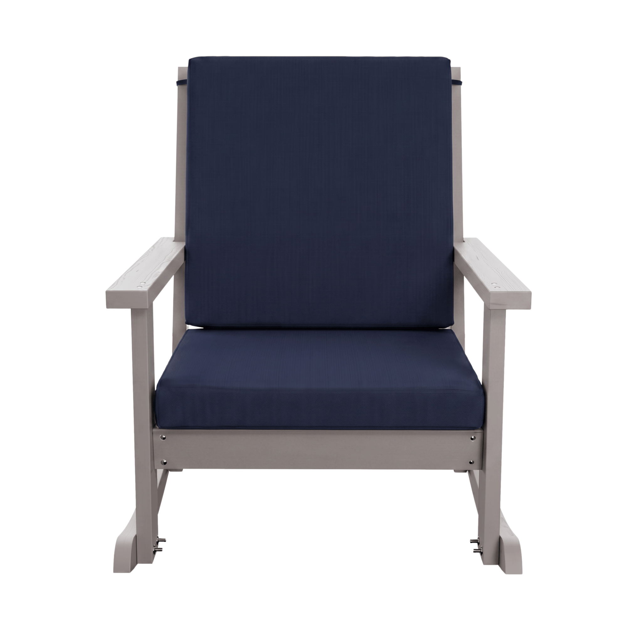 Amish Casual Deep Seated Outdoor Rocking Chair with Cushion