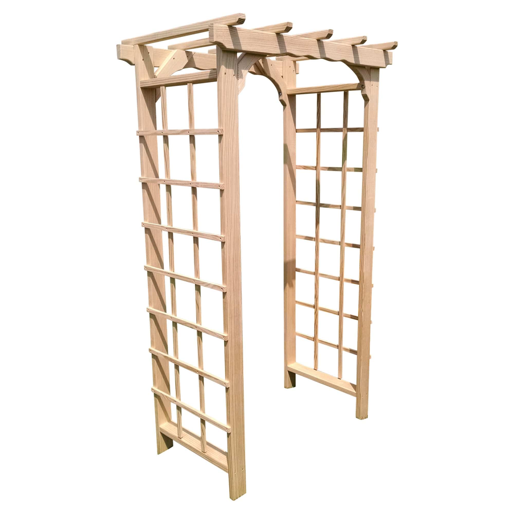 Heritage Lawncraft Dover Pressure Treated Wood Garden Arbor