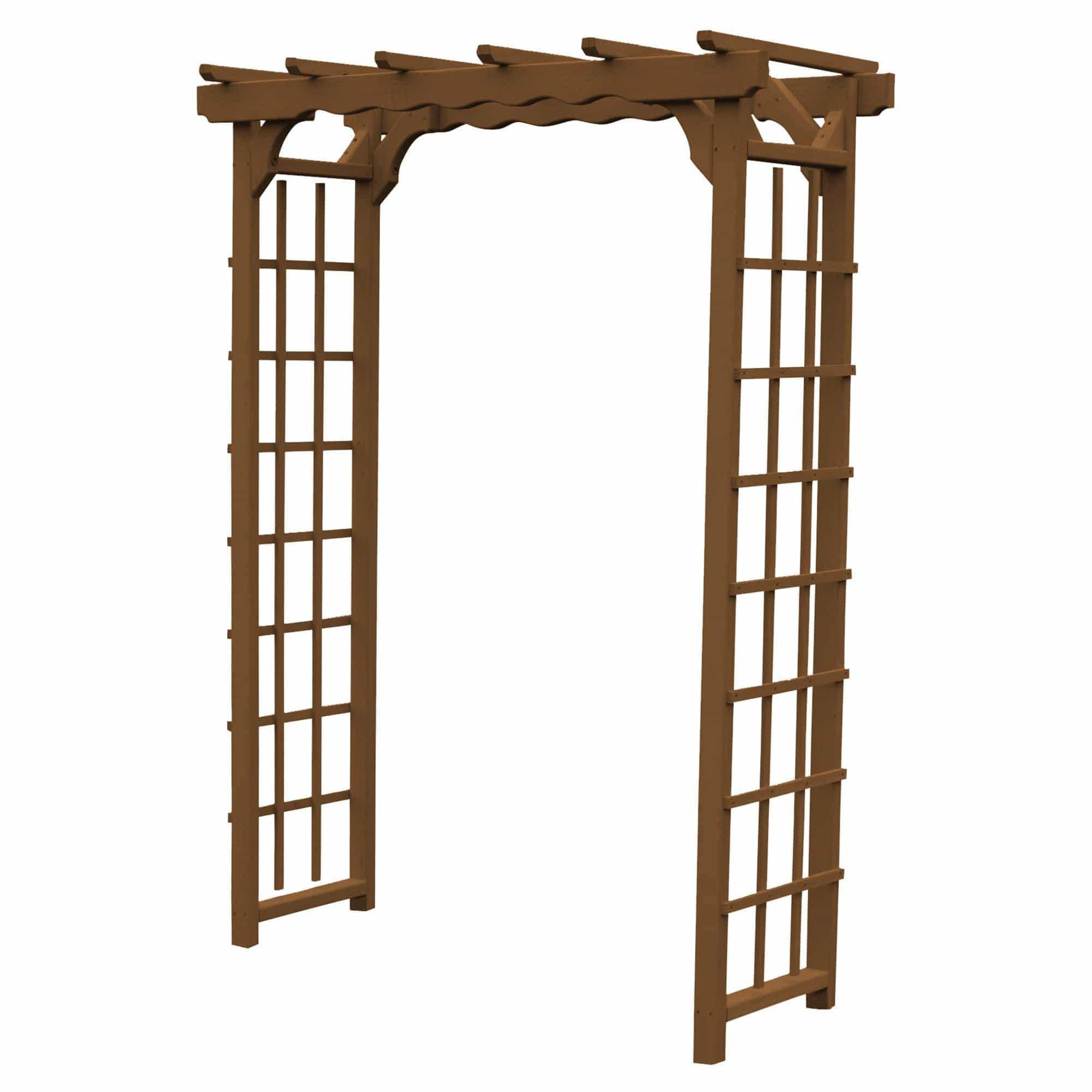 Heritage Lawncraft Dover Pressure Treated Wood Garden Arbor