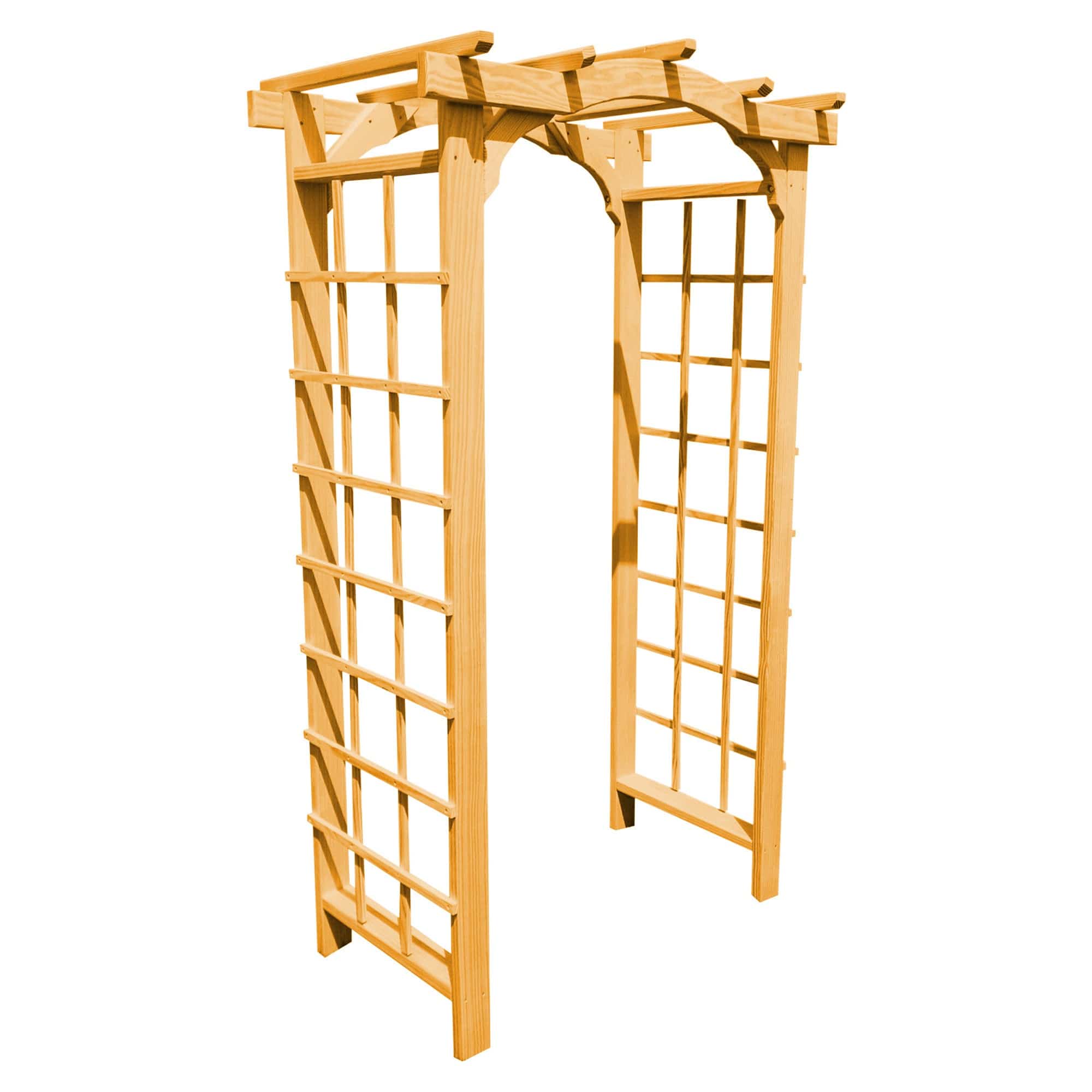 Heritage Lawncraft Newport Pressure Treated Wooden Garden Arbor