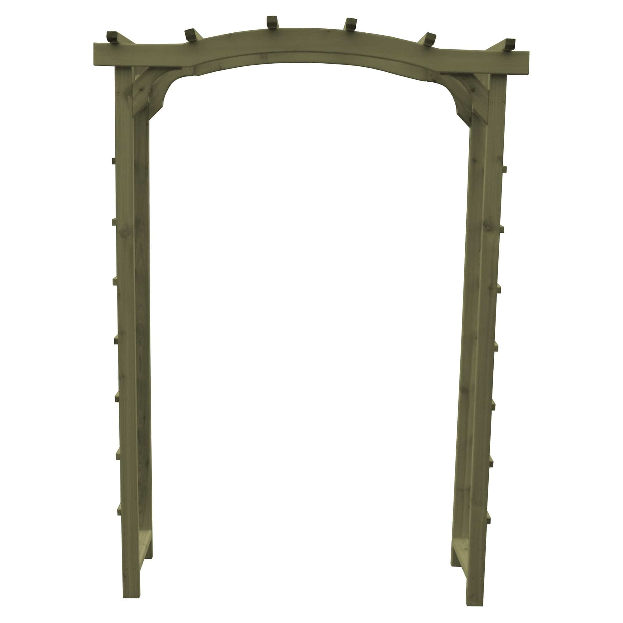 Heritage Lawncraft Newport Cedar Garden Arbor